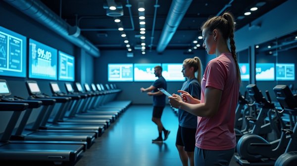 Salle de sport moderne : technologie et entraînement personnalisé